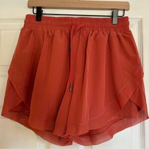 Women's Athletic Red Shorts